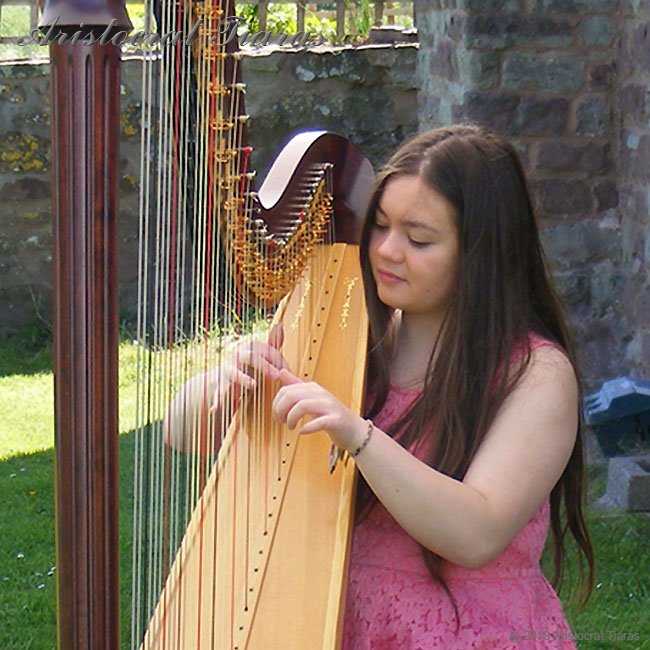 Harpist Hannah Allaway