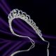 Princess Sophie handmade Swarovski wedding tiara - thumbnail 5 click to replace large image