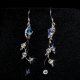 View item: Lady Fleur handmade Swarovski earrings