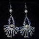 View item: Lady Myra phoenix handmade Swarovski earrings