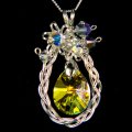 Necklaces (Countess Alyssa 925 silver Swarovski crystal necklace) Click for more)