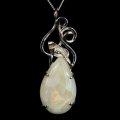 Lady-Katherine-925-silver-leaf-Opal-necklace