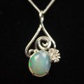Lady-Sally-925-silver-Opal-necklace