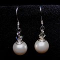 Earrings (Princess Roza handmade Swarovski pearl 925 earrings) Click for more)