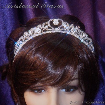 Countess Regina handmade Swarovski wedding tiara picture 11