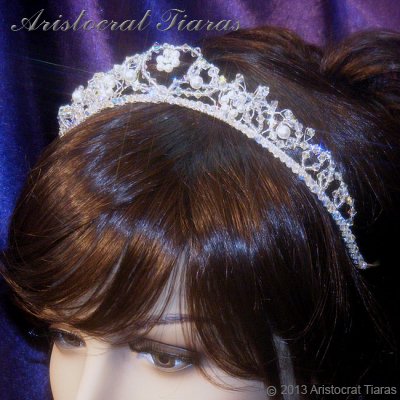 Countess Regina handmade Swarovski wedding tiara picture 12