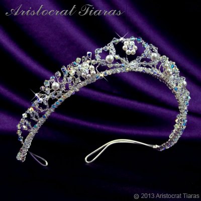 Countess Regina handmade Swarovski wedding tiara picture 2