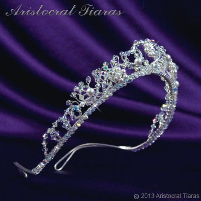 Countess Regina handmade Swarovski wedding tiara picture 3