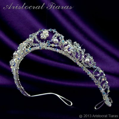 Countess Regina handmade Swarovski wedding tiara picture 4