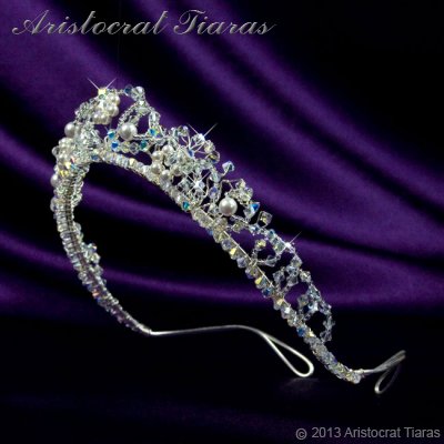 Countess Regina handmade Swarovski wedding tiara picture 5