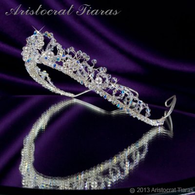Countess Regina handmade Swarovski wedding tiara picture 6