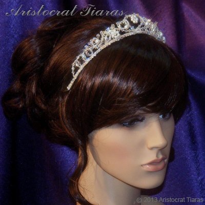 Countess Regina handmade Swarovski wedding tiara picture 7