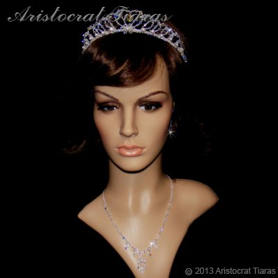 Duchess Rowena handmade Swarovski bridal necklace picture 5
