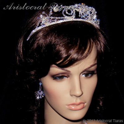 Duchess Soraya phoenix handmade Swarovski earrings picture 4