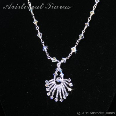 Lady Arabella phoenix handmade Swarovski necklace picture 2