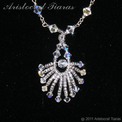 Lady Arabella phoenix handmade Swarovski necklace picture 3