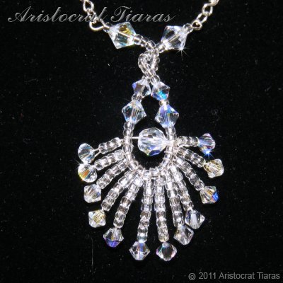 Lady Arabella phoenix handmade Swarovski necklace picture 4