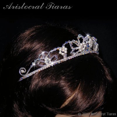 Lady Isabella blossom handmade bridal tiara picture 10