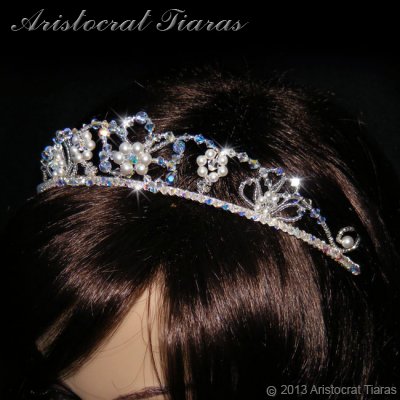 Lady Isabella blossom handmade bridal tiara picture 12