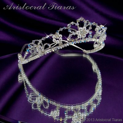 Lady Isabella blossom handmade bridal tiara picture 2
