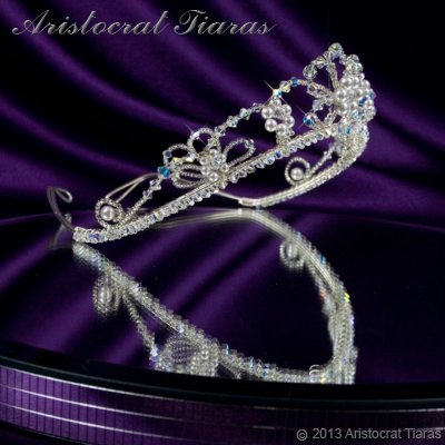 Lady Isabella blossom handmade bridal tiara picture 3