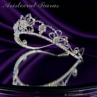 Lady Isabella blossom handmade bridal tiara picture 5