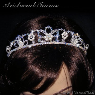Lady Isabella blossom handmade bridal tiara picture 6