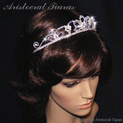 Lady Isabella blossom handmade bridal tiara picture 7