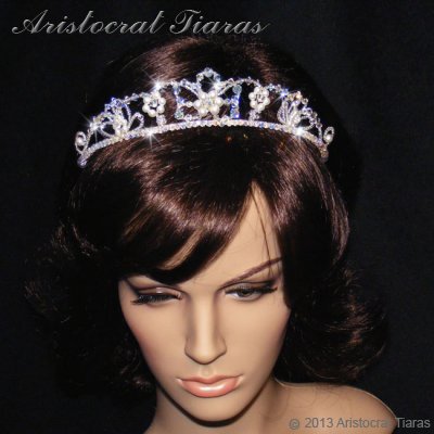 Lady Isabella blossom handmade bridal tiara picture 8
