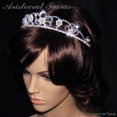 Lady Isabella blossom handmade bridal tiara picture 9