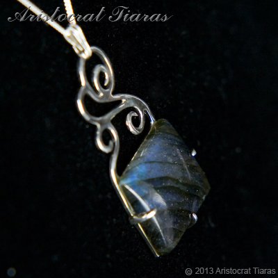 Lady Josephine 925 silver Labradorite Necklace picture 4