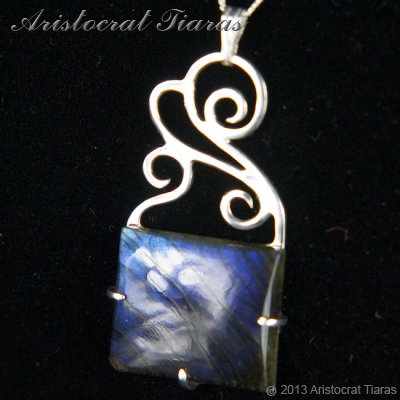 Lady Josephine 925 silver Labradorite Necklace picture 5