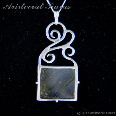 Lady Josephine 925 silver Labradorite Necklace picture 8