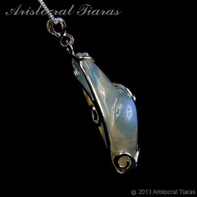 Lady Savannah 925 silver opal necklace picture 6
