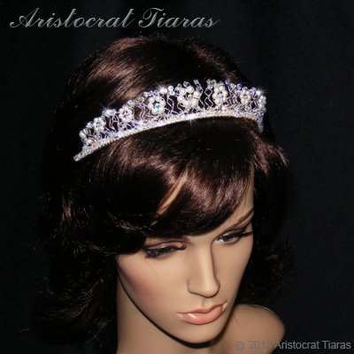 Princess Aurora flowers handmade wedding tiara picture 7