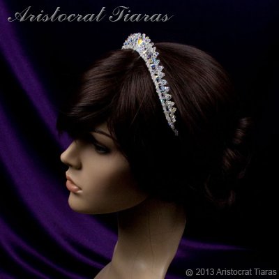 Princess Carmina handmade Swarovski bridal tiara picture 12