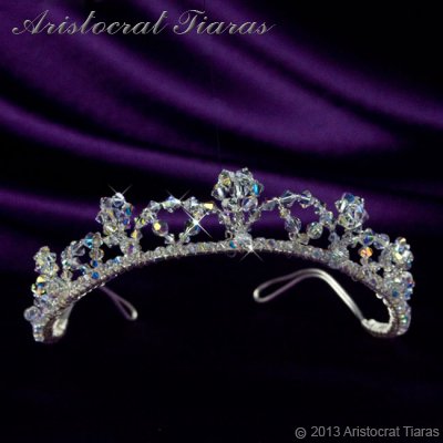 Princess Eleanor handmade Swarovski bridal tiara picture 1