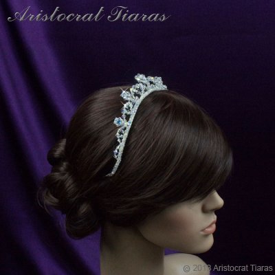 Princess Eleanor handmade Swarovski bridal tiara picture 10