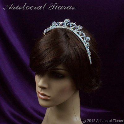 Princess Eleanor handmade Swarovski bridal tiara picture 11