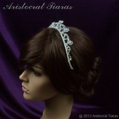 Princess Eleanor handmade Swarovski bridal tiara picture 12