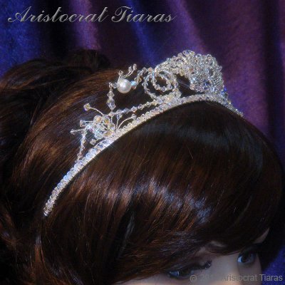 Princess Jasmine phoenix hadmade Swarovski tiara picture 10
