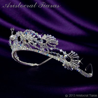 Princess Jasmine phoenix hadmade Swarovski tiara picture 5