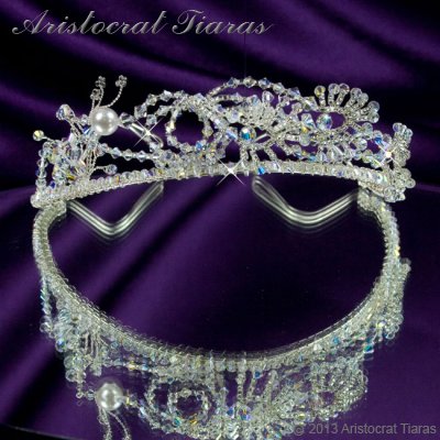 Princess Jasmine phoenix hadmade Swarovski tiara picture 6