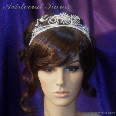 Princess Jasmine phoenix hadmade Swarovski tiara picture 8