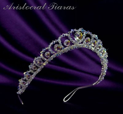 Princess Sophie handmade Swarovski wedding tiara picture 2