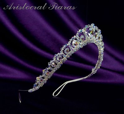 Princess Sophie handmade Swarovski wedding tiara picture 3