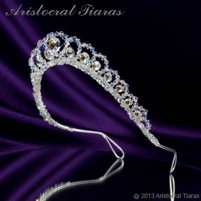 Princess Sophie handmade Swarovski wedding tiara picture 5