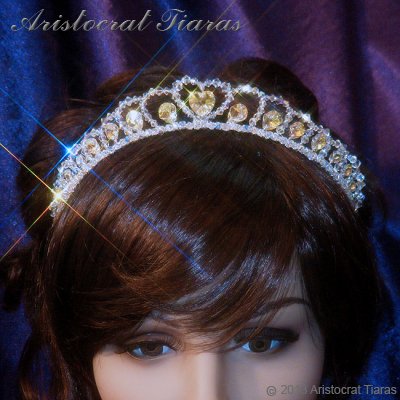 Princess Sophie handmade Swarovski wedding tiara picture 6