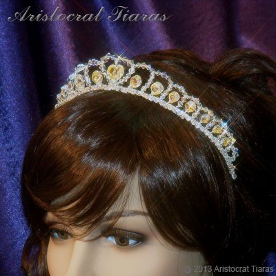 Princess Sophie handmade Swarovski wedding tiara picture 8