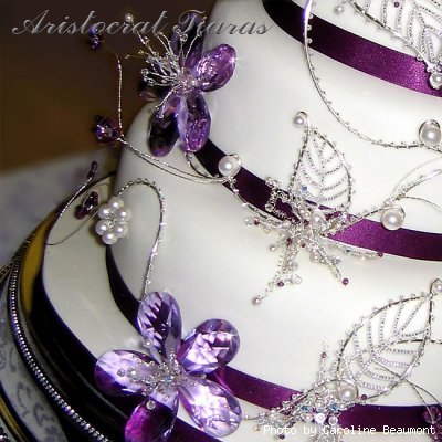 Wedding cake for Christina and Stephen picture 10